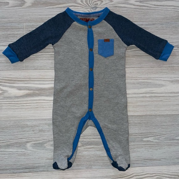 7 For All Mankind Other - 7 for All Mankind Baby Boys Sleep and Play Sleeper Size 0–3 Months